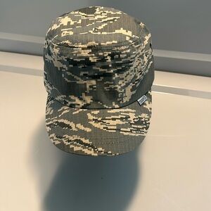 Air Force Trooper Military Camouflaged Hat Velcro Adjustment OS Fits Most